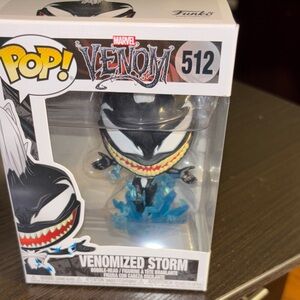 Funko Venomized Storm Figure with Black and Blue Accents